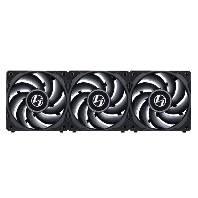 Lian Li UNI Fan P28 Triple Fan - Black - مروحة تبريد